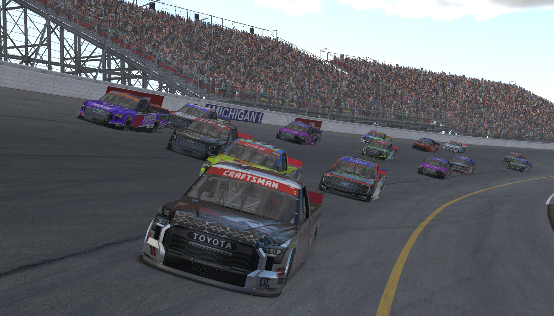 CFR NASCAR Truck Series: Intense Battles at Michigan International Speedway